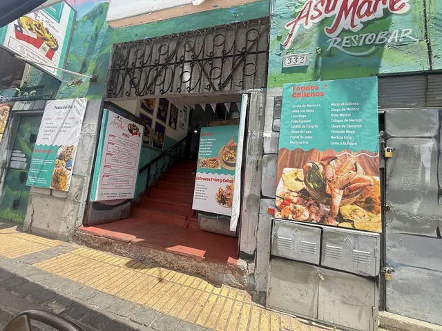 Asu Mare Restobar, Valparaíso, Santiago