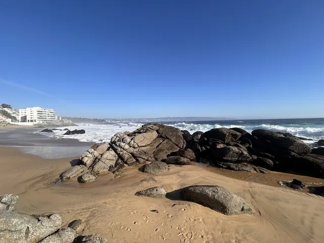 Playa El Encanto, Viña del Mar, Santiago