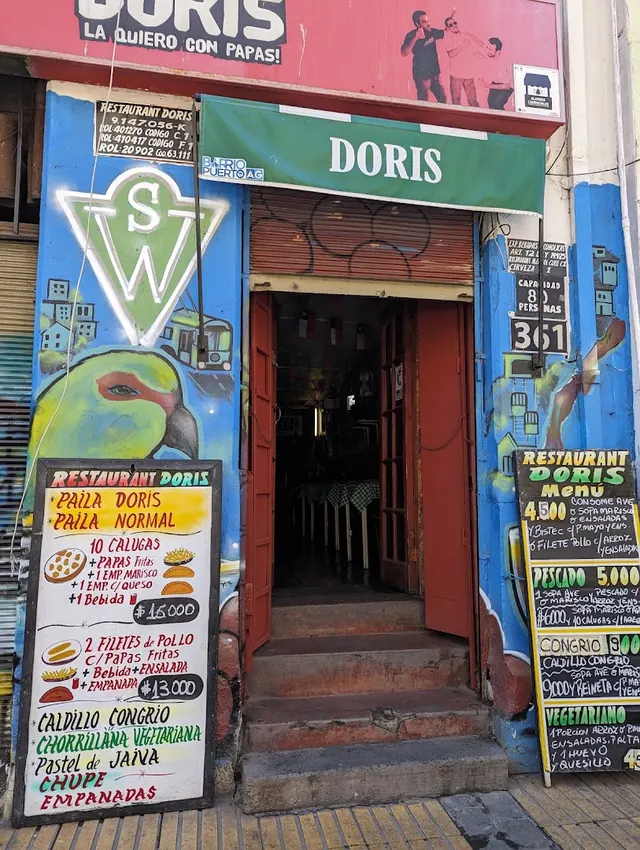 Restaurant Doris, Valparaíso, Santiago