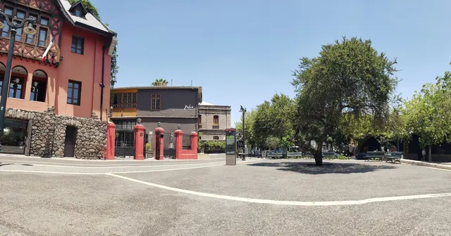 Camilo Mori Square, Bellavista, Santiago