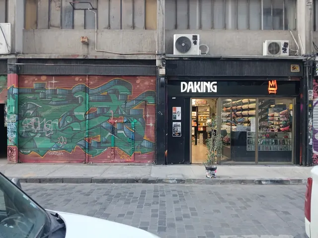Daking Graff Store, Barrio Yungay, Santiago
