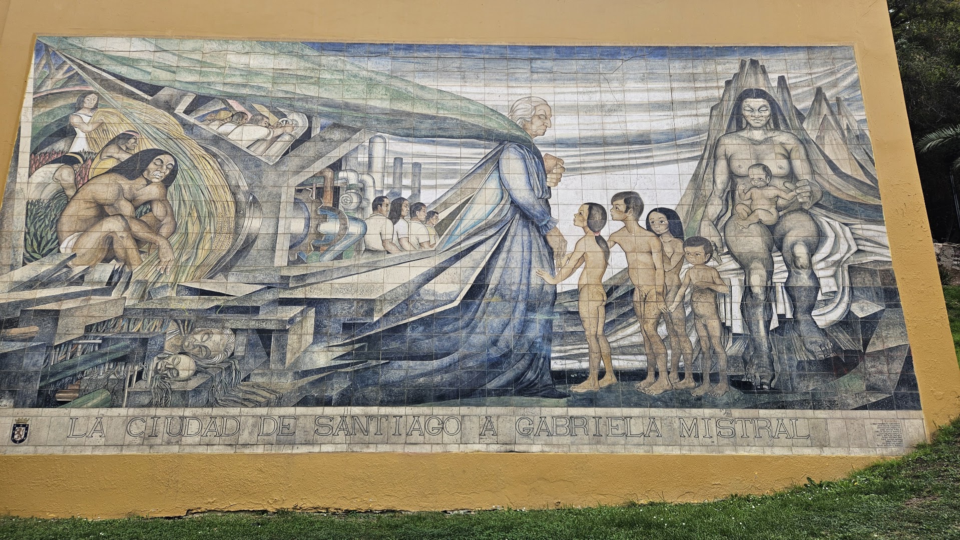 La Ciudad de Santiago a Gabriela Mistral