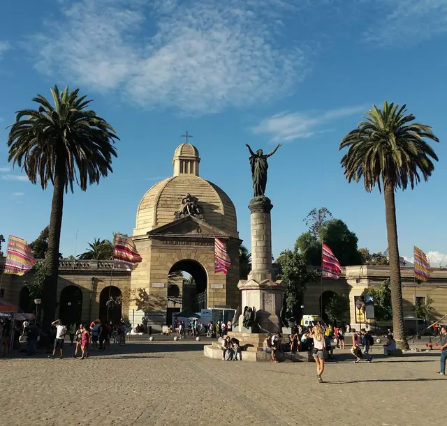 La Paz Plaza, Recoleta, Santiago