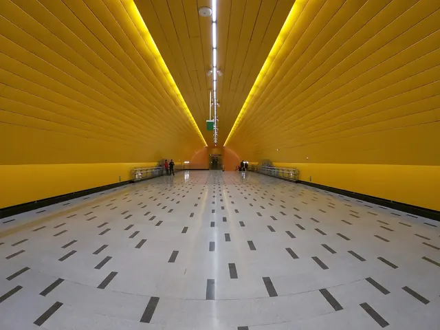 Metro Parque Almagro Línea 3, Santiago Centro, Santiago