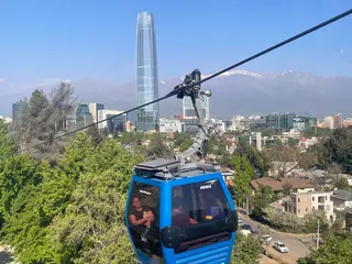 Oasis station. Metropolitan Park cableway image 1