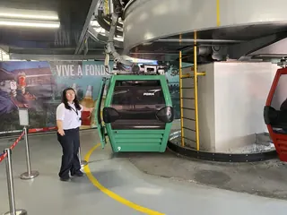 Oasis station. Metropolitan Park cableway image 4