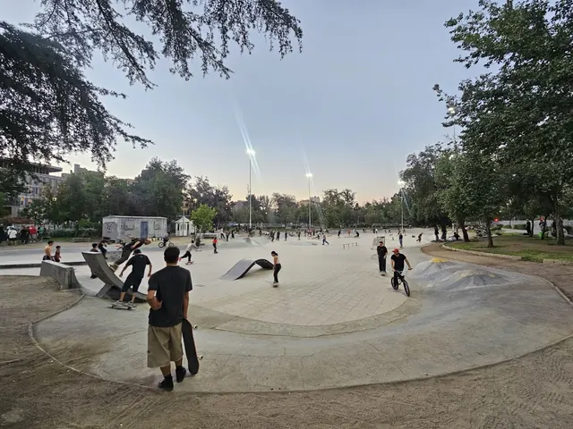 Parque Bustamante Skatepark, Providencia, Santiago