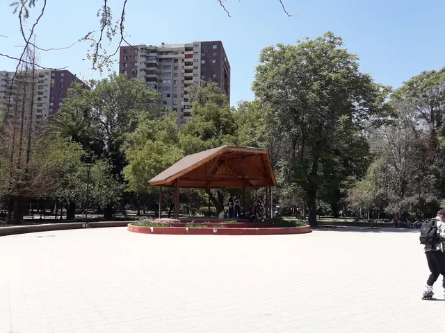 Parque San Borja, Lastarria, Santiago
